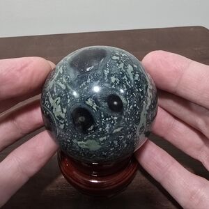 0.6 lbs Kambaba Jasper Crystal Sphere 58 mm